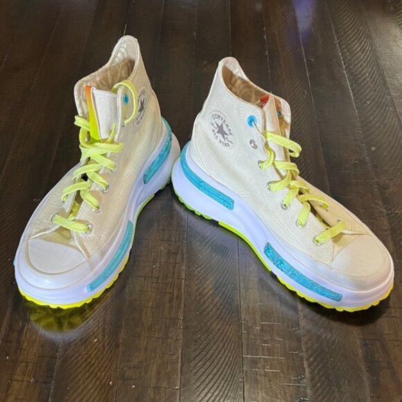 NEW Converse Run Star Legacy CX High Mi Gente Capsule Natural Sneakers Unisex main image 5